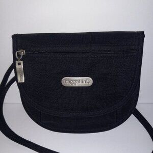 Baggallini Teenee Mini RFID Black Travel Wallet